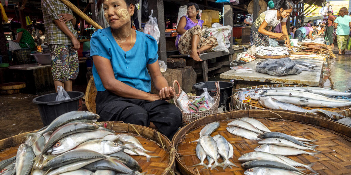 imb-photos-day6-001-small A woman in Southeast Asia sells freshly caught fish. Many people in this region stay busy with work and don’t have time to talk with Christians, but COVID-19 slowed down the pace of life and people now have time to listen and engage in gospel conversations.